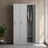 Premium Heavy Duty Steel 3 Door Wardrobe Storage Cabinet for Home Office School Guest Room