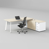 Professional Manufacturer Color Customized Luxury Office Table Set with Drawers for Hotel and School