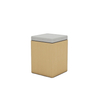 Compact & Stylish Seating Small Wooden Stool for Apartment Dining,Multi-Functional Wood Stool - Dining Side Table or Step Stool