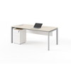 High-quality Customized Modern Basic CEO Office Desk Wooden Main Table with Sub-cabinet for Manager