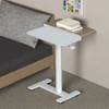 Versatile up and Down Desk for Small Spaces Featuring Pneumatic Lift Mechanism Ideal Overbed Standing Desk or Compact Side Table