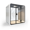 Professional E0 Grade Eco Friendly Soundproof Booth 30±5DB Noise Reduction for Podcast Studio with Ventilation System