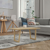 Simple Modern Living Room Wooden Modern Tea Table Coffee Table,Wood Tea Desk for Small Apartments Home Use