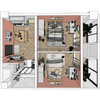 Sleek Space-Saving Modern Wood Bed for Urban Micro-Apartments Wooden Single Bed