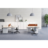 Ergonomic Adjustable Workstation Office Desk Organizer Set for Modern Office and School Staff Room