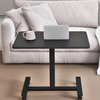 Lifting Laptop Overbed Standing Bed Pneumatic Small Side Table Table for Small Space up and Down Desk