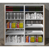 Space Saving Steel Cabinet Bookshelf Storage Rack for Office Organization Home Office