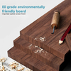 Premium Wood Conference Table Custom Size Brown Finish Modern Office Coffee Table for Executive Meetings and Corporate Lobbies