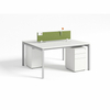 Sleek Contemporary Workstation Equipment Office Desks for Teams Co-Working Space and University Office