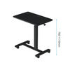 Space Saving up and Down Desk Pneumatic Height Adjustable Laptop Table for Overbed Standing Desk or Side Table