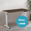 Electric Height Adjustable Standing Desk up and Down Desk Ergonomic Sit to Stand Workstation for Office & Home Use
