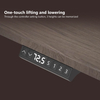 Up and Down Desk Electric 3-Part 4-Motor Adjustable Table Dual-Seat Height-Adjustable Desk