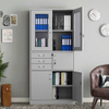 Strong 0.5mm Frame 0.35mm Body 4 Drawer Cold Steel Filing Cabinets for Home Business School Use
