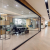 Innovative Glazed Glass Partition With Aluminum Frame for Soundproof Office Meeting Room