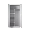 Premium 2 Door Metal Filing Cabinet Steel Storage Cupboard Adjustable Shelves for Library Workplace Home