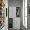 High Quality 6 Door Steel Iron Metal Wardrobe Lockers for School Office Home Guest