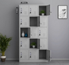 Supermarket Home Office School Organization Use Strong Steel Multi Door Steel Locker Cabinet