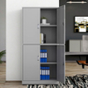 Sturdy 0.5mm Frame 0.35mm Cabinet Steel Steel Locker Steel Master File Cabinets for Home Office Organization