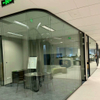 Innovative Design Modern Modularization Soundproof Transparent Office Double-layer Glass Wall Partitions for Meeting Room