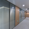 New Design Electrostatic Powder Coating Process Treatment Soundproof Glass Modular Partition Wall Office