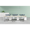 Custom Modular Office Furniture Open Space 2 4 6 8 Person Seater Office Work Station for Staff
