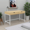Modern Study Desk for Apartments Custom Size Minimalist Writing Table OEM Service Available