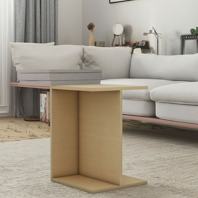 Custom Minimalist Wooden Coffee Table for Small Living Rooms and Modern Apartment Dwellers