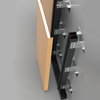 Premium Quality Steel Office Partition Board Featuring Movable Space Divider and Soundproof Wall Panel System