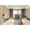 Eco-Friendly Compact Wood Bed for Minimalist Urbanites Wooden Single Bed with Hollow Out Drawer