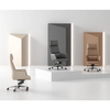 Adjustable Lumbar Support and Ergonomic Design Premium Custom Leather Chair in the Office for Executive Workstations