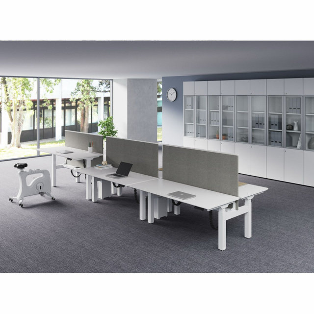 Custom Furniture Made to Order Modern Modular Office Workstation Staff Work Desk Worker Table for Consulting Staff