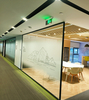 Manufactory Material Customized Luxury Modern Art Office Modular Glass Wall Partitions