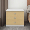 Minimalist Bedroom Nightstand Sleek Modern Bedside Table for Small Spaces