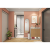 Space Saving Modern Shoe Organizer Cabinet for Apartment Entryway Storage