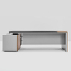 Modular Office Furniture L Shape Design Strong Mobilier Home Luxury Executive Desk