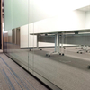 Modern Soundproof Office Glass Partition Wall with Thermal Insulation Fireproof Dustproof Properties Eco Conscious Construction