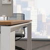 High-quality Customized Modern Basic CEO Office Desk Wooden Main Table with Sub-cabinet for Manager