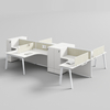 Novel Design Customized Colors Staff Furniture 8 Seater Workstation Office Desk