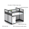 Modern Employees Workstation Desk Solutions for Efficient Office Spaces
