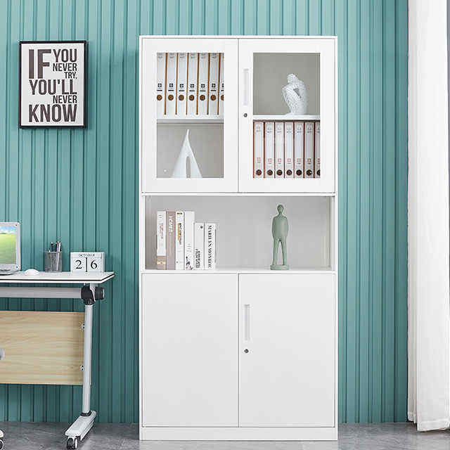 Custom Color Steel File Lock Cabinets Secure Metal Filing Office Cabinet for Study Room Hotel Office