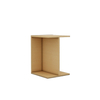 Custom Minimalist Wooden Coffee Table for Small Living Rooms and Modern Apartment Dwellers