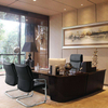 High-End Leather and Ergonomic Design Task High Back Leather Executive Chair Office Chair for Modern Workstations