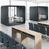 Professional E0 Grade Eco Friendly Soundproof Booth 30±5DB Noise Reduction for Podcast Studio with Ventilation System
