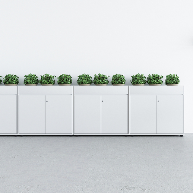 Reseller-Oriented E0 Grade High-density Particleboard Lateral File Compact Filing Cabinet