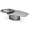 Executive Workspace Wood Office Occasional Coffee Tables Gray Marble Living Room Coffee Study Office Table