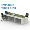 Ergonomic Eco Friendly Materials Professional Staff Use Minimalist Office Workstations and Desks
