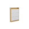 Slim Design Shoe Rack Organizer Perfect Slim Shoe Cabinet for Small Hallway Spaces