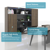 Custom Modular Furniture Modern E0-grade Particle Board Material Storage Wooden Filing Cabinet for Office