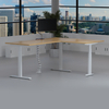 Electric Adjustable Height Workstation Computer Height Adjustable Table Office Furniture Professional Home up and Down Desk