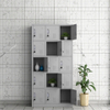 Supermarket Home Office School Organization Use Strong Steel Multi Door Steel Locker Cabinet